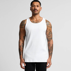 Mens Organic Rib Singlet